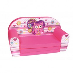 Rožinė sofa - 