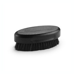 Medinis barzdos šepetys su šerno šeriais Bratt Beard Brush Wondern 9 Rows