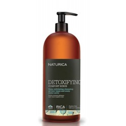 Drėkinantis ir valantis plaukų ir galvos odos šveitiklis, visų tipų plaukams su spalvos apsauga Rica Naturica Detoxifying Comfort Scrub 200 ml