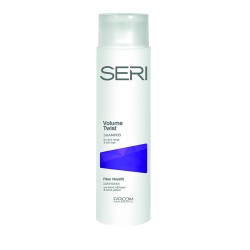 Apimties suteikiantis šampūnas ploniems silpniems plaukams SERI Volume Twist Shampoo 300 ml