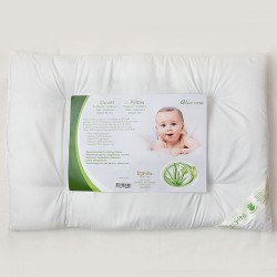 Antialerginė pagalvė kūdikiui Aloe Vera, 40x60 cm