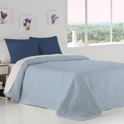 Dvipusė lovatiesė "Azul Palermo", 250x270 cm (su pagalvių užvalkaliukais)